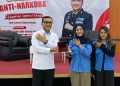 Wujudkan Generasi Bebas Narkoba, BNNK Lampung Selatan Gandeng Mahasiswa Pariwisata ITERA