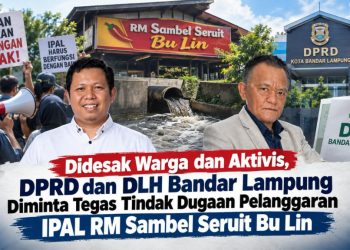 Warga dan Aktivis Desak DLH-DPRD Bandar Lampung Tindak Dugaan Masalah IPAL RM Sambel Seruit Bu Lin