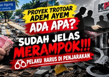 Dugaan Kongkalikong Proyek Trotoar Rp21,7 Miliar Sultan Agung, Ormas Reformasi Rakyat Desak KPK Tangkap Pelaku dan Terapkan Sanksi Maksimal UU Tipikor