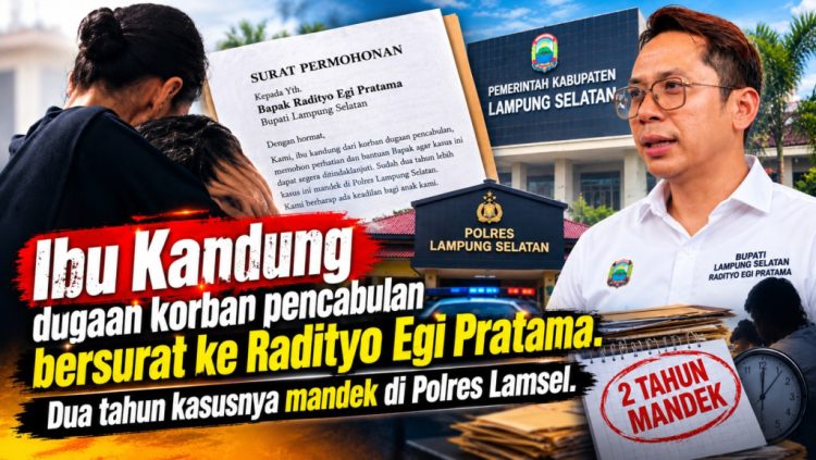 Dua tahun laporan dugaan pelecehan belum jelas, ibu korban bersurat ke Bupati Lampung Selatan