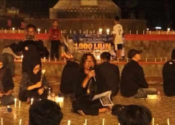 Doa dan Renungan di Kalianda, Jurnalis Kenang 8 Orang yang Hilang di Selat Sunda