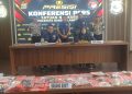 Bumi Waras Tertinggi, Polresta Bandar Lampung Ungkap 17 Kasus Narkoba