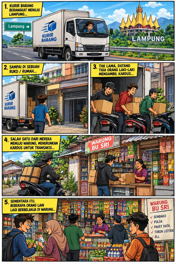 Rokok Ilegal di Lampung Selatan Diduga Masuk dari Jawa hingga Beredar ke Warung dan Online
