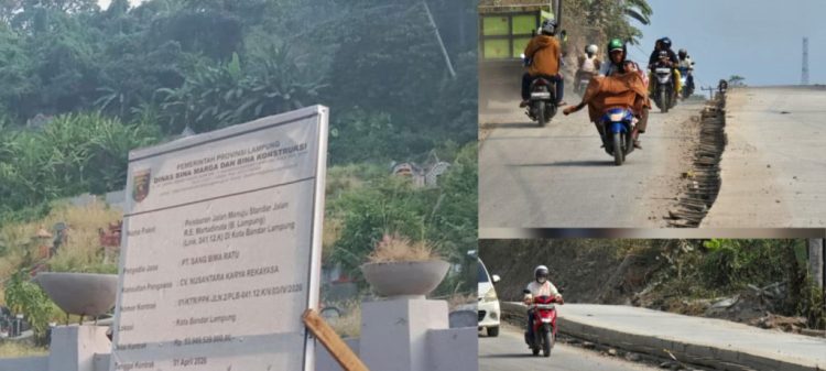 Besi Tulangan Menonjol di Proyek Jalan R.E. Martadinata, LSM Soroti Pengawasan BMBK