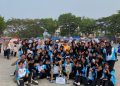 Tampil Memukau, Drumband SMPN 1 Katibung Bawa Pulang Tiga Trofi