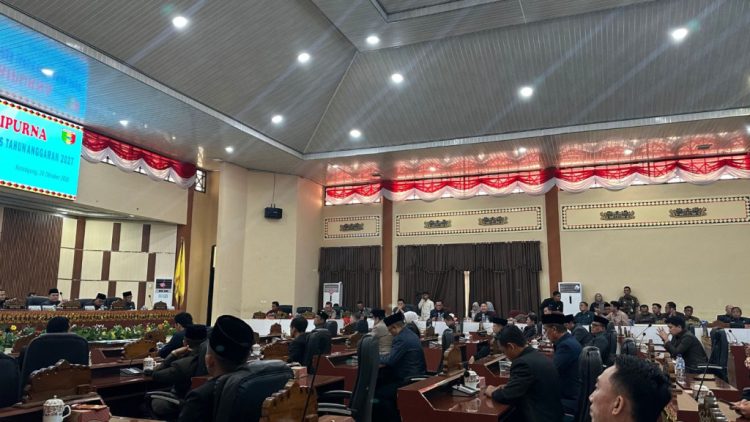 Kadri Hartono Hadiri Rapat Paripurna DPRD Tanggamus Bahas KUA-PPAS 2027