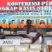 34 Tersangka Diamankan, Polres Lampung Selatan Ungkap 79,2 Kg Sabu Sepanjang September