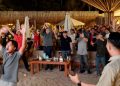 Merah Putih Berjaya, Ratusan Warga Lampung Selatan Larut dalam Euforia Juara Timnas