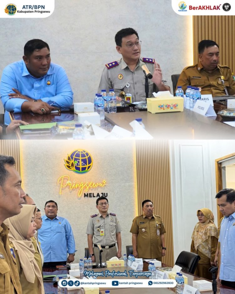 Integrasikan Penataan Aset dan Penataan Akses, Kantor Pertanahan Kabupaten Pringsewu Dukung Pelaksanaan Reforma Agraria