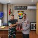 TNI-Polri Makin Solid, Danrem 043/Gatam Kunjungi Mapolres Lampung Selatan