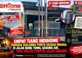 Pintu Usaha Terhalang Tiang Internet, Budi Pertimbangkan Gugat Pihak yang Bertanggung Jawab