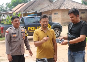 Terharu! Kapolsek Candipuro Antarkan Motor Korban hingga ke Depan Rumah