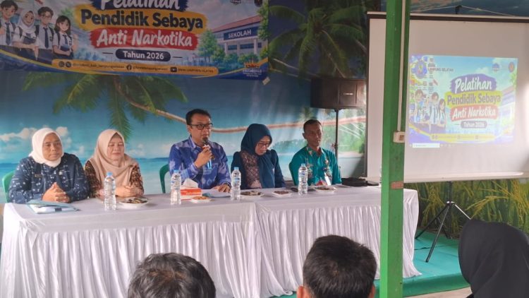 Bukan Sekadar Sosialisasi, BNNK Lampung Selatan Bekali Pelajar Pengetahuan Anti Narkotika