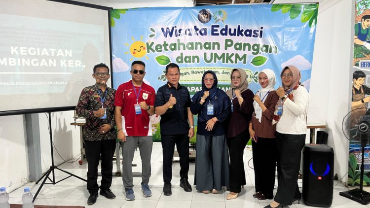 Belajar Lebih Dekat, Siswa SDN 1 Sukaratu Kenali UMKM dan Ketahanan Pangan di Lapas Kalianda