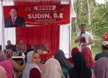 Wakili Anggota DPR RI Sudin, Merik Havit Tampung Aspirasi Warga Way Lubuk