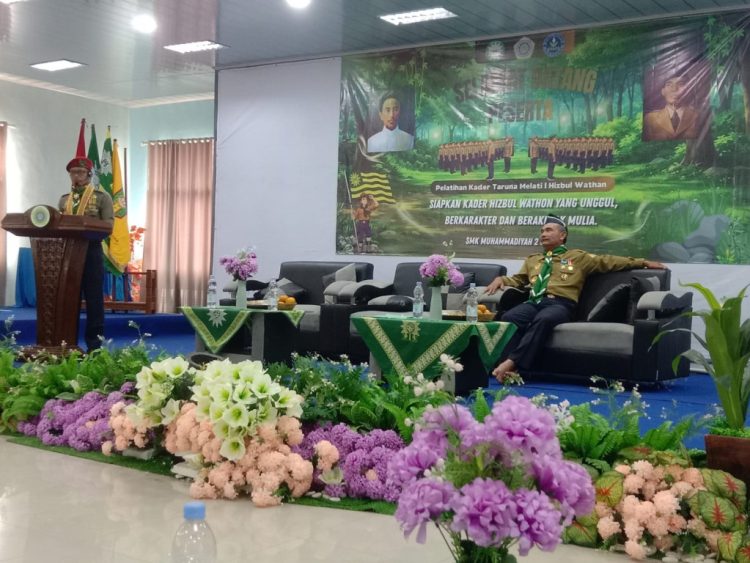 Bentuk Generasi Berkarakter, SMK Muhammadiyah 2 Metro Gelar Kegiatan Taruna Melati I