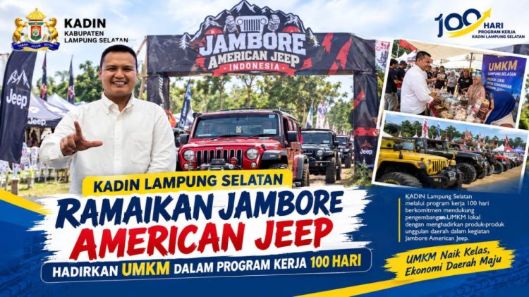 Tak Sekadar Ajang Otomotif, Jambore American Jeep Jadi Peluang UMKM Lampung Selatan