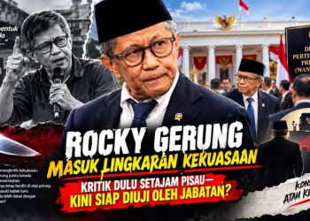 Dulu Tajam Mengkritik Pemerintah, Kini Rocky Gerung Dihadapkan pada Ujian Konsistensi