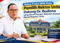 Ketua Fraksi MPR Soroti Dr. Budiono, Dorong Reputasi Unila Berkelas Dunia