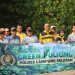 Green Policing Polres Lampung Selatan di Batu Perahu Krakatoa, Tanam Pohon demi Jaga Kelestarian Lingkungan