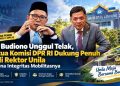 Habiburokhman Dukung Dr. Budiono Jadi Rektor Unila, Ini Alasan di Baliknya
